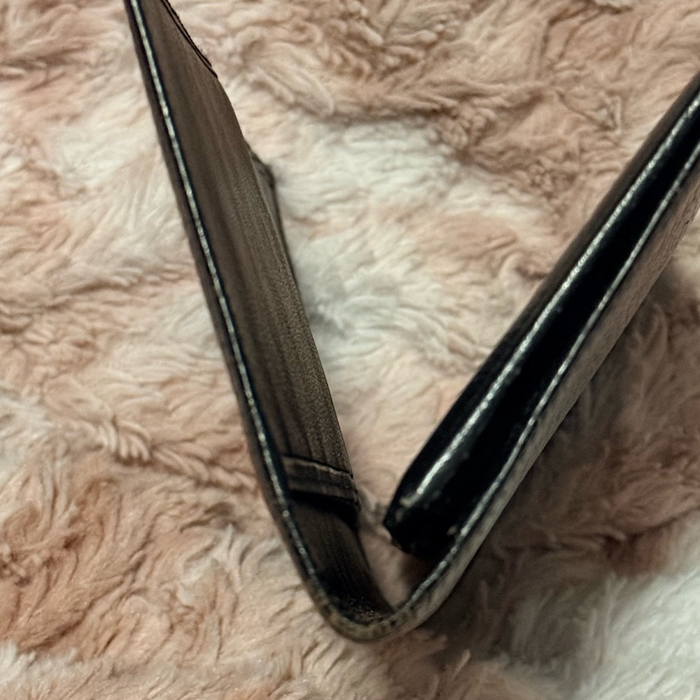 DiorTextured Checkbook Wallet - Picture 7 of 15